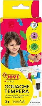 Jovi Pack of 6 15 ml Assorted Colours (520)
