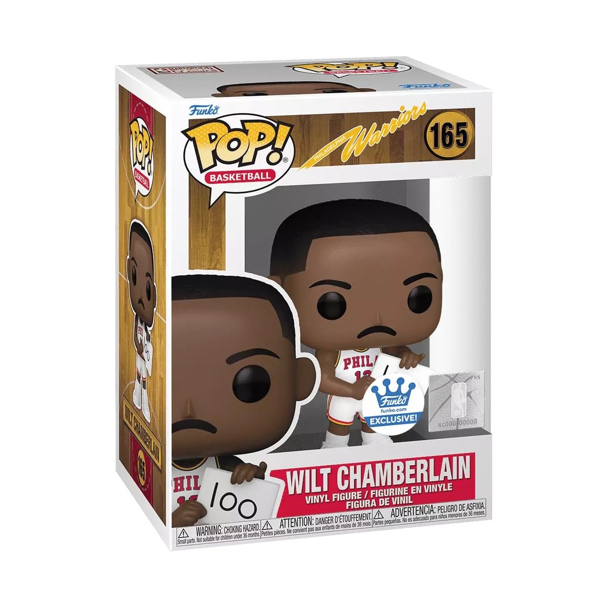 Funko Pop! Sports: Wilt Chamberlain *1962 Warriors Shop Exclusive