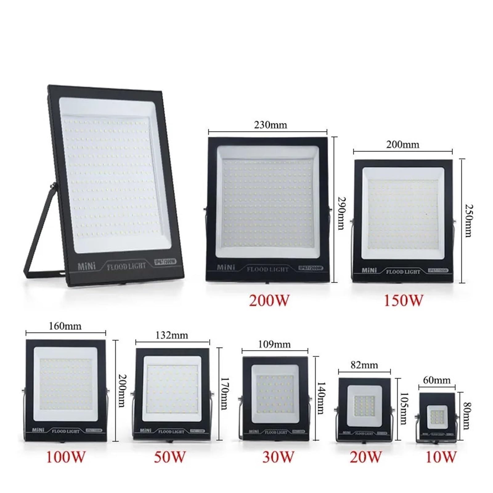 4 Luci Con Sensore Di Movimento Solare, Luce Di Inondazione Solare 172 - Foto 12