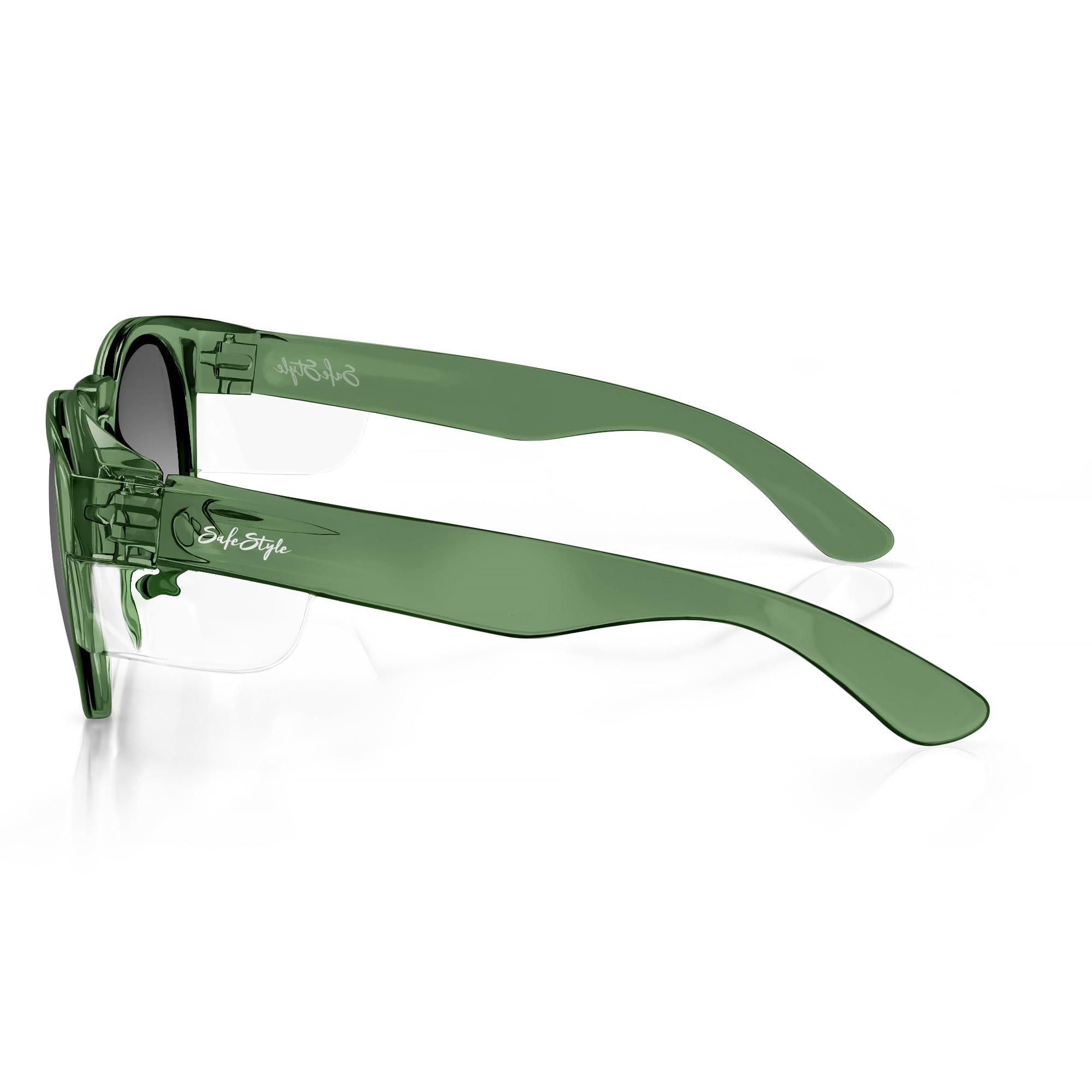 SafeStyle Cruisers - Gafas de seguridad ANSI Z87.1+ certificadas, transparentes, tintadas y polarizadas
