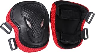 BESPORTBLE 6 Pçs 1 Conjunto De Joelheiras Esportivas Joelheiras Para Motocicletas Crianças Joelheiras De Skate Joelheiras De Bicicleta Joelheiras Protetoras Para Equipamentos De Bicicleta