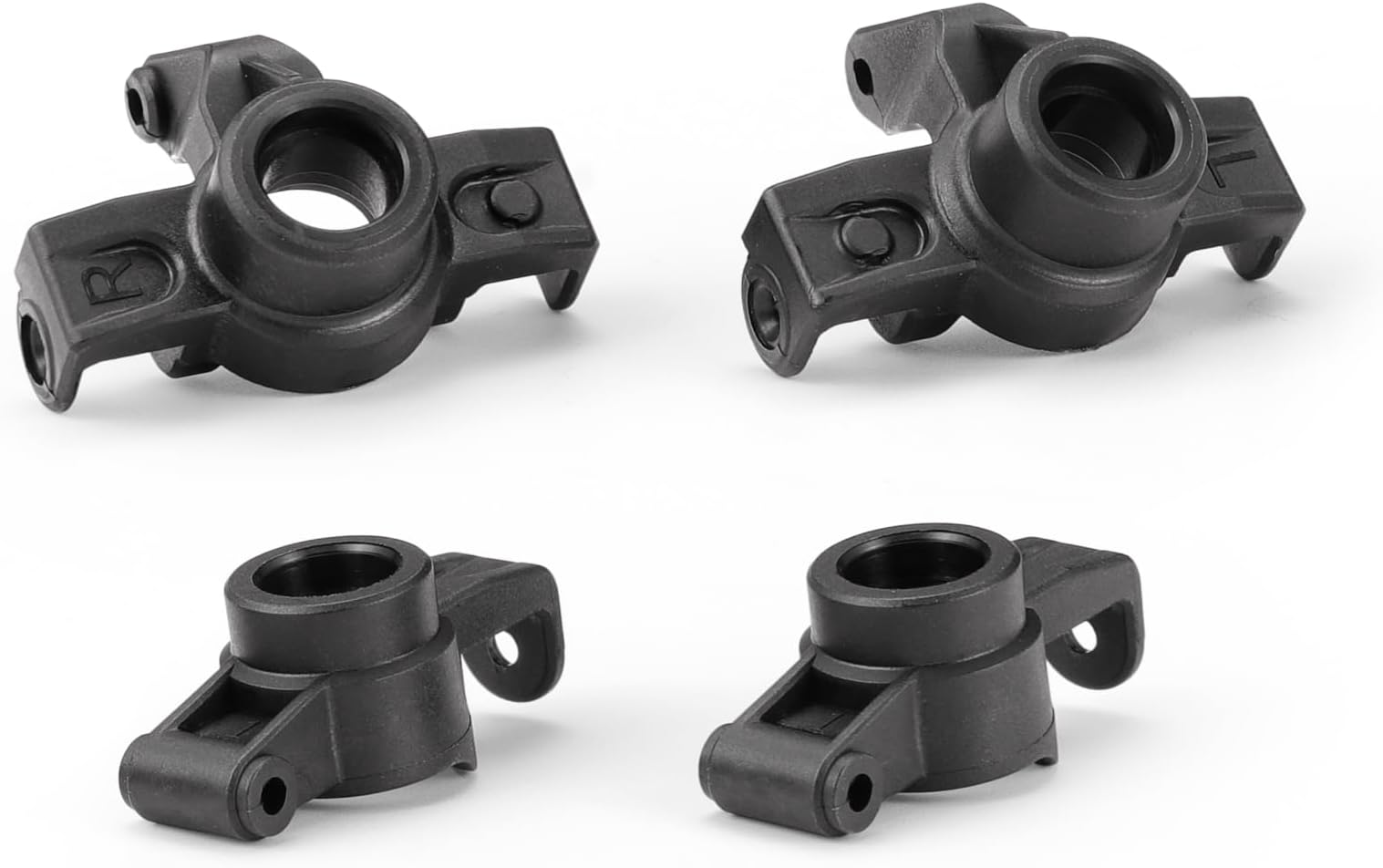 HAIBOXING RC Car Spare Parts Steering Hubs/Rear Hubs, 1/12th Scale Brushless RC Truck Replacement Part Apply to 903 & 903A & 905(90105), Black