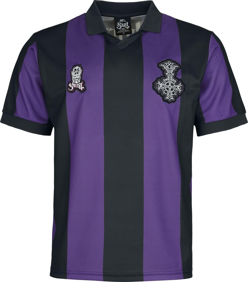 Ghost Soccer Jersey Männer Trikot Multicolor Band-Merch, Bands, Fußball