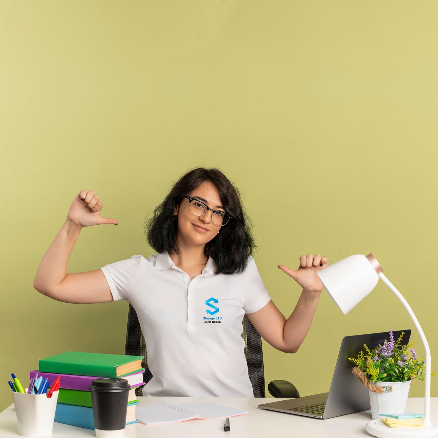 Polo personnalisé pour Femme avec Photo, Logo ou Texte personnalisé, ou Polo Uni avec Boutons Classiques, Coupe régulière, Haut de Travail élégant sans Impression