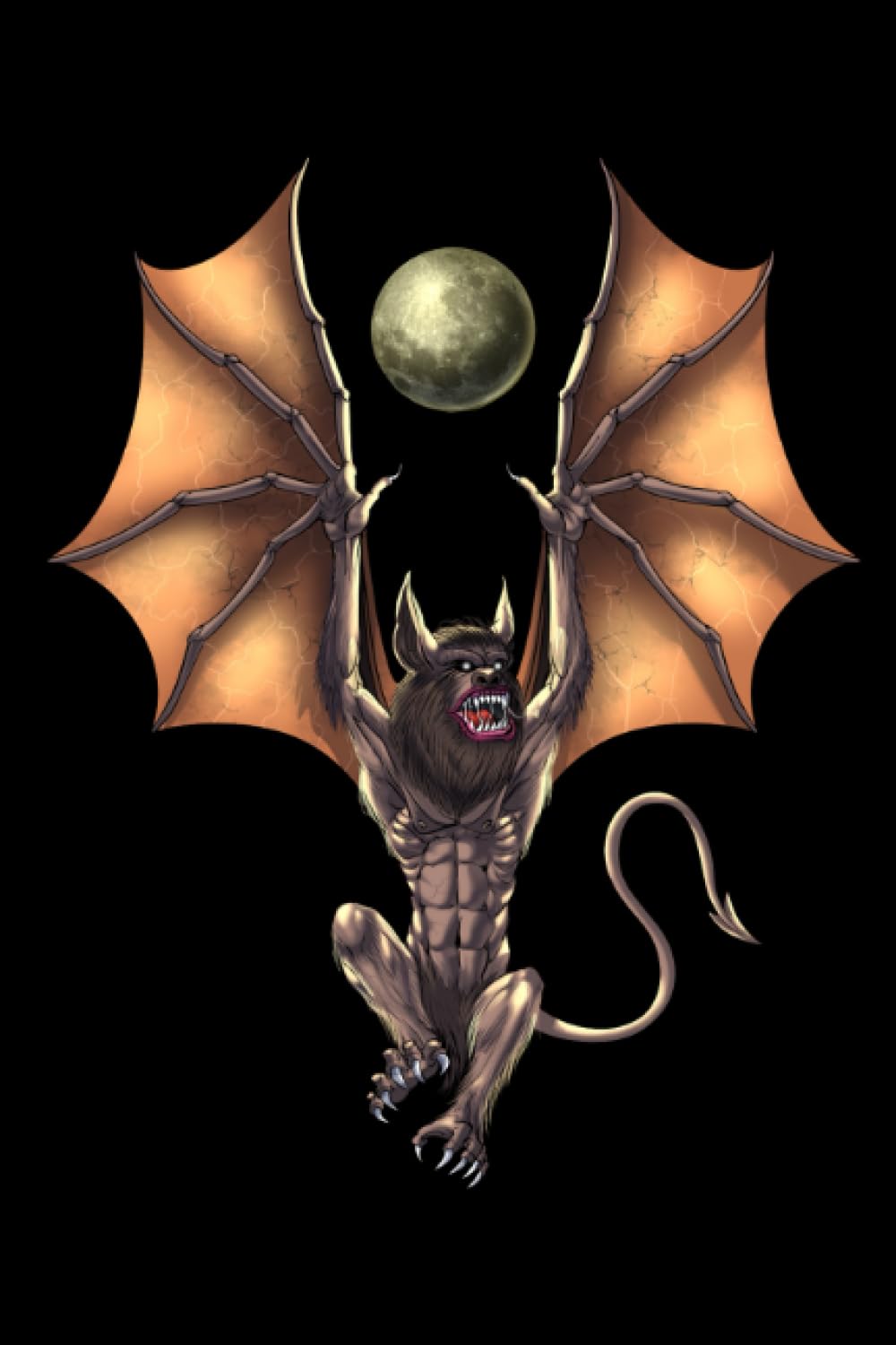 Cryptozoology Notebook: Ahool Cryptid Creature Cryptozoology Black ...