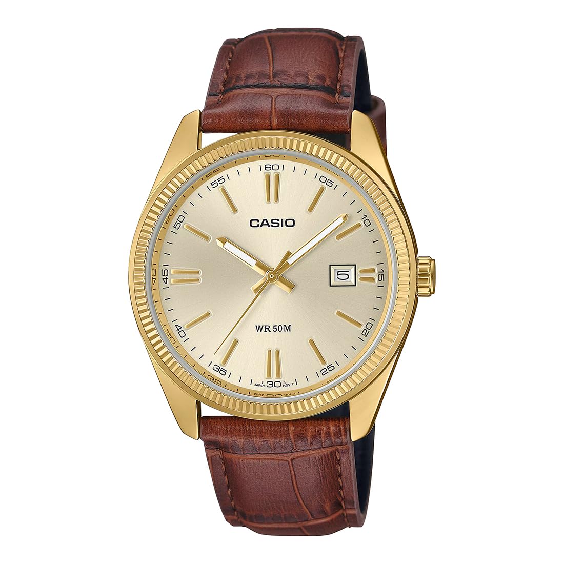 Casio Men MTP-1302PGL-9AVEF Analog Gold Dial Men (A2396)