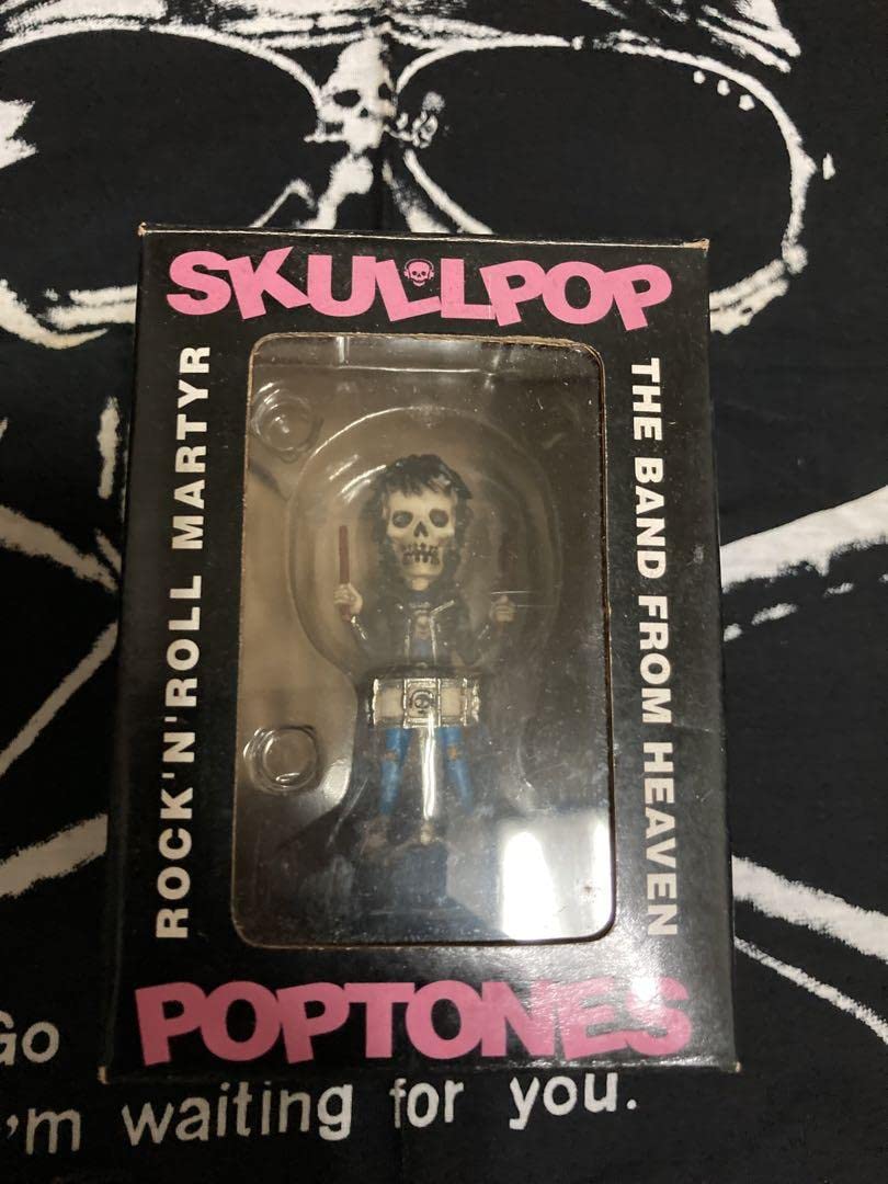 RAMONES フィギュア　SKULLPOP POPTONES Amazon.co.jp: 希少 ラモーンズ フィギュア SKULLPOP POPTONES : おもちゃ
