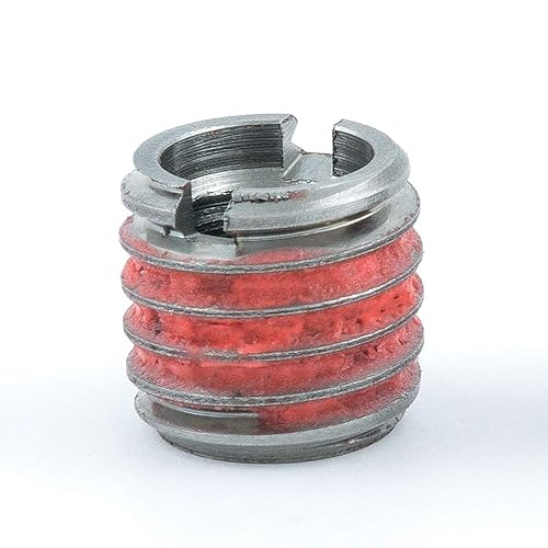 Miniatura 10 de E-Z Lok Insertos roscados para metal Kit surtido Acero al carbono Roscas internas métricas, M3-0.5, M4-0.7, M5-0.8, M6-1.0, M8-1.25 50 piezas