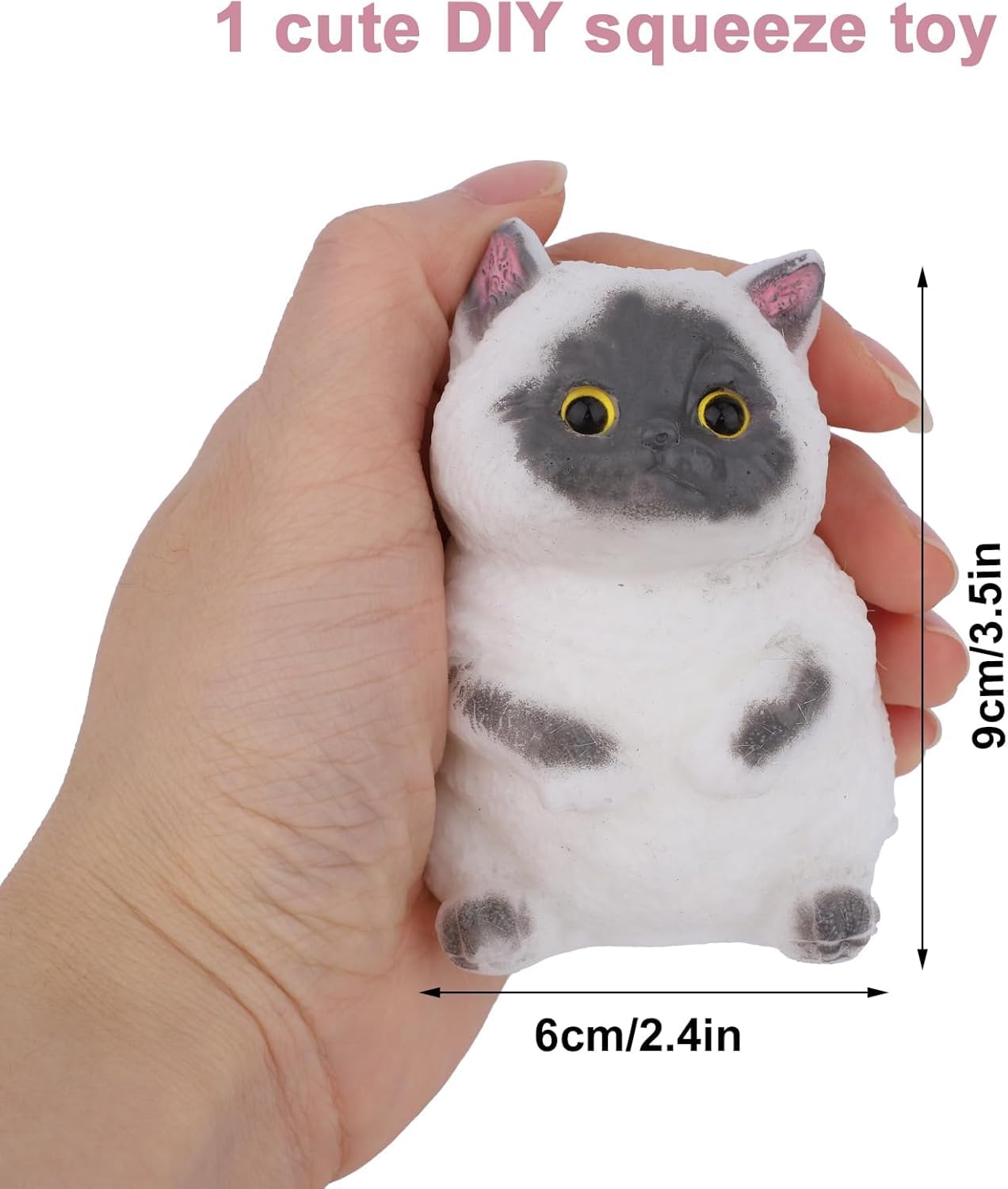 Cute Squeeze Cat Toy - Image 2
