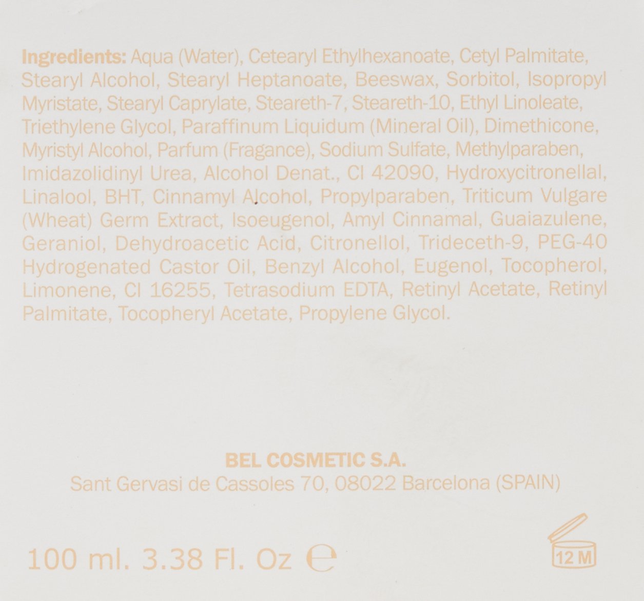 CREMA HIDRATANTE cera plumas de cisne 100 ml