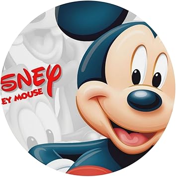 Amazon Co Jp マウスパッド ディズニー 丸型 個性的 防水pvcレザー マウスパッド 可愛い 人気 円形 パソコンpc用 アニメ ミニサイズ 柔軟ゴム製裏面 滑り止め 耐久性が良い 持ち運びが簡単 洗える パソコン 周辺機器