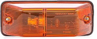 HELLA 2BM 006 692-011 Piloto intermitente adicional - Lámparas incandescentes - 12/24V - montaje exterior - Color de tulipa: amarillo - izquierda/Montaje lateral ext.