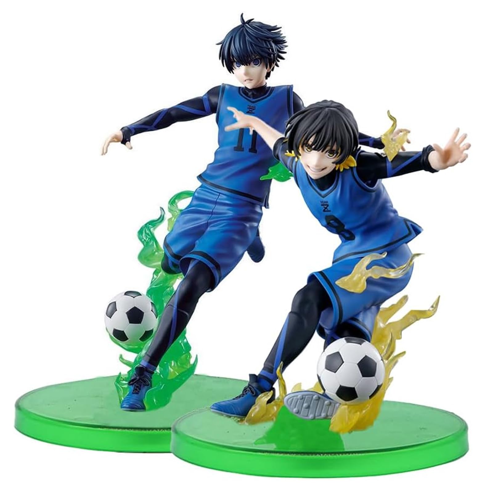 Figura Isagi Yoichi Blue Lock 17 Cm - Estatua De Anime Para Decoración De Escritorio, Regalo Ideal Para Fans De Frieren Y Fútbol