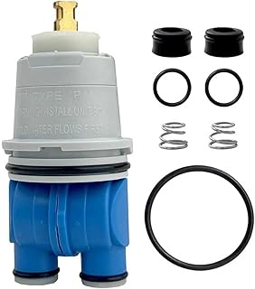 RP19804 Delta Shower Cartridge Replacement for Delta Monitor 1300/1400 Series (before 2006) single-Function Bath Tub and Shower Faucet Cartridge Assembly