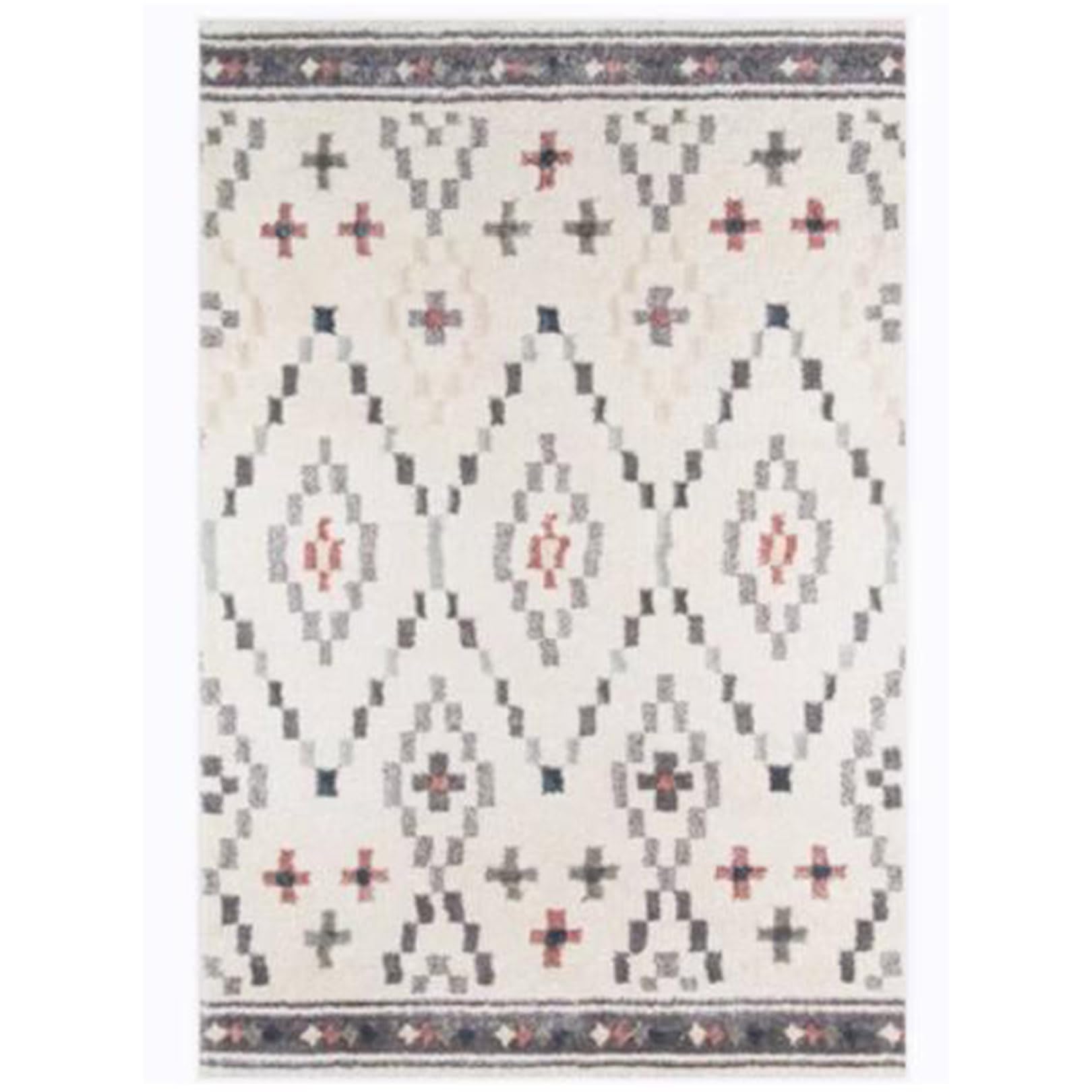 Tapis antidérapant 160x230cm de salon moderne et moquette ethnique chambre