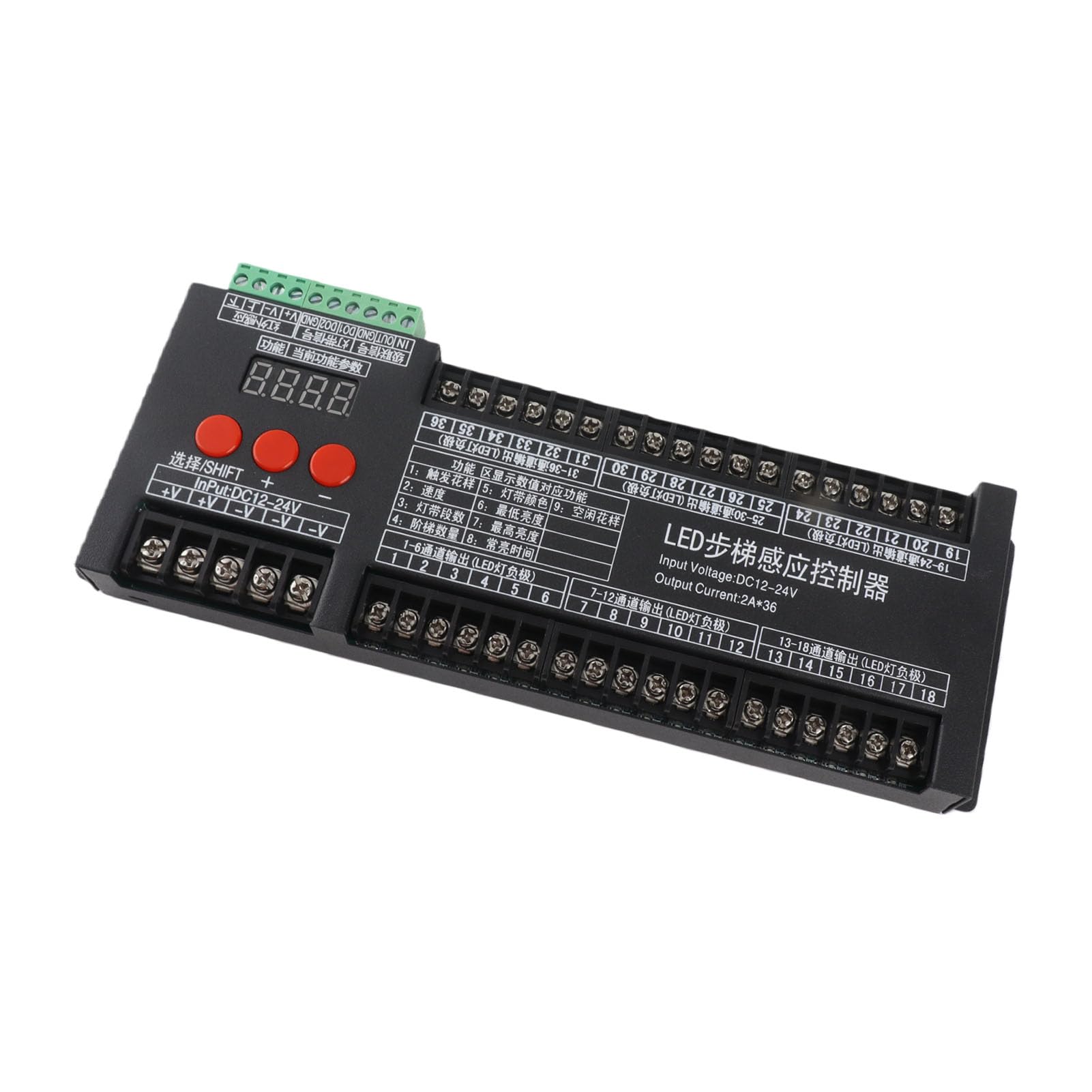 Marhynchus Sensor de Movimiento de Luz de Escalera, Controlador LED de