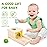 Adena Montessori Object Permanence Box with Tray Three Balls Montessori Toys for 6-12 Months Baby 1 Year Old Infant Toddler Typical