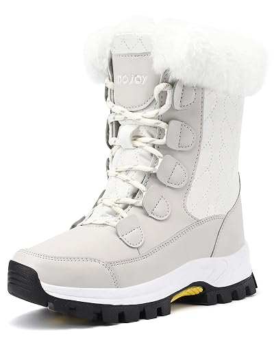 COOJOY Waterproof Winter Snow Boots