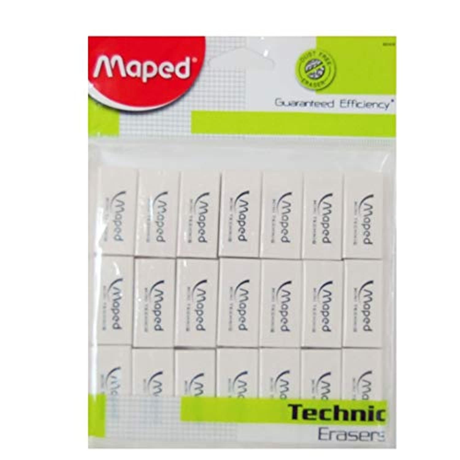 Technic PB Mini Eraser 21-Pieces