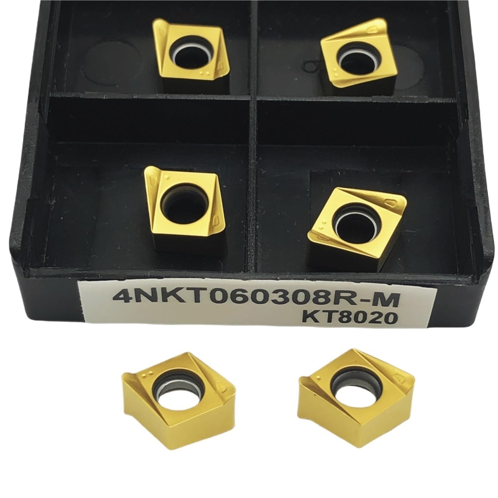 Plaquettes de Carbure CNC 4NKT060308R-M Outil Ébauche Boîte de 10 Pièces