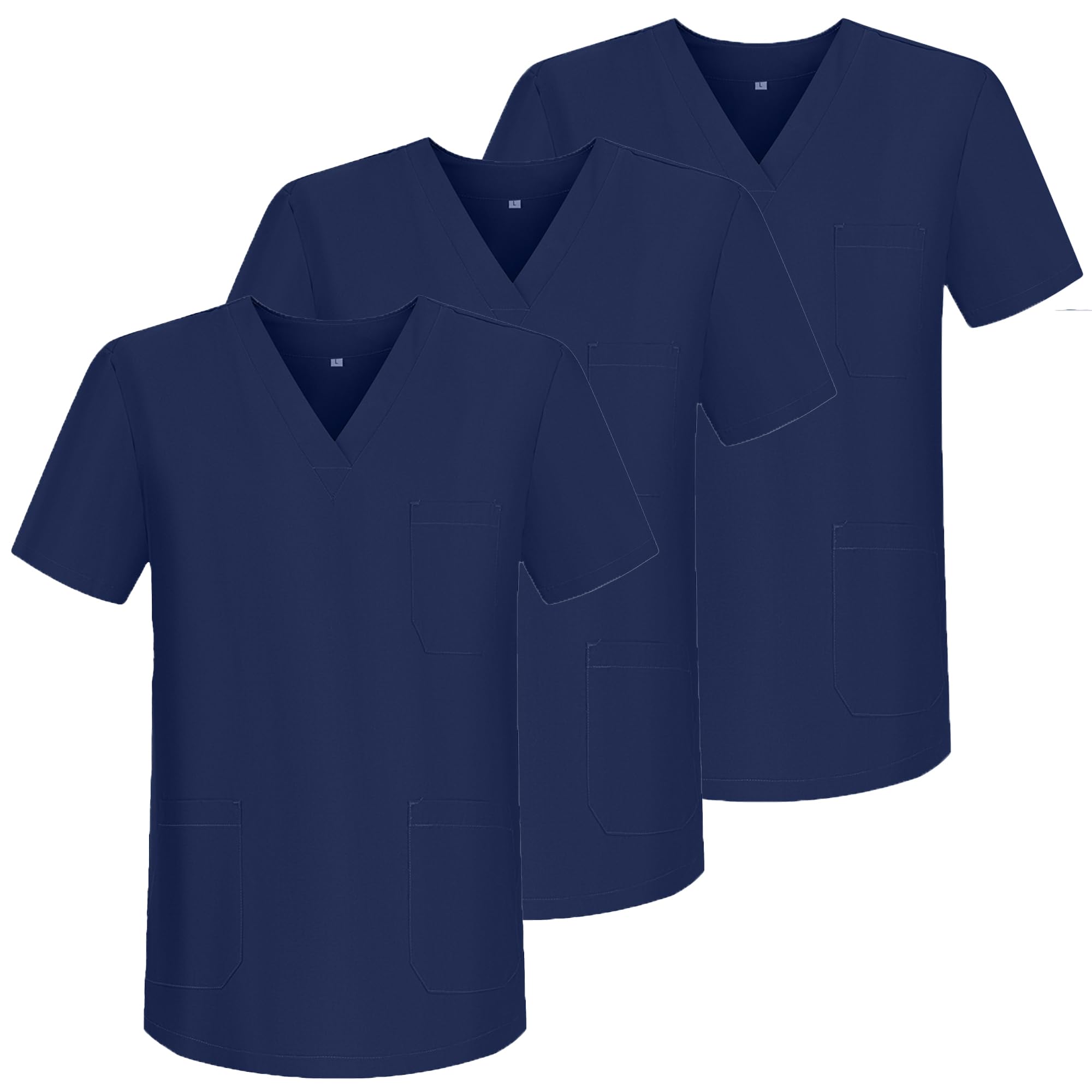 MISEMIYA - Packung 3 STK. - SANITÄRE CASACA Unisex SANITÄRE Uniformen SANITÄRE UNIFORM MEDIZINISCHE UNIFORM - 3-6801