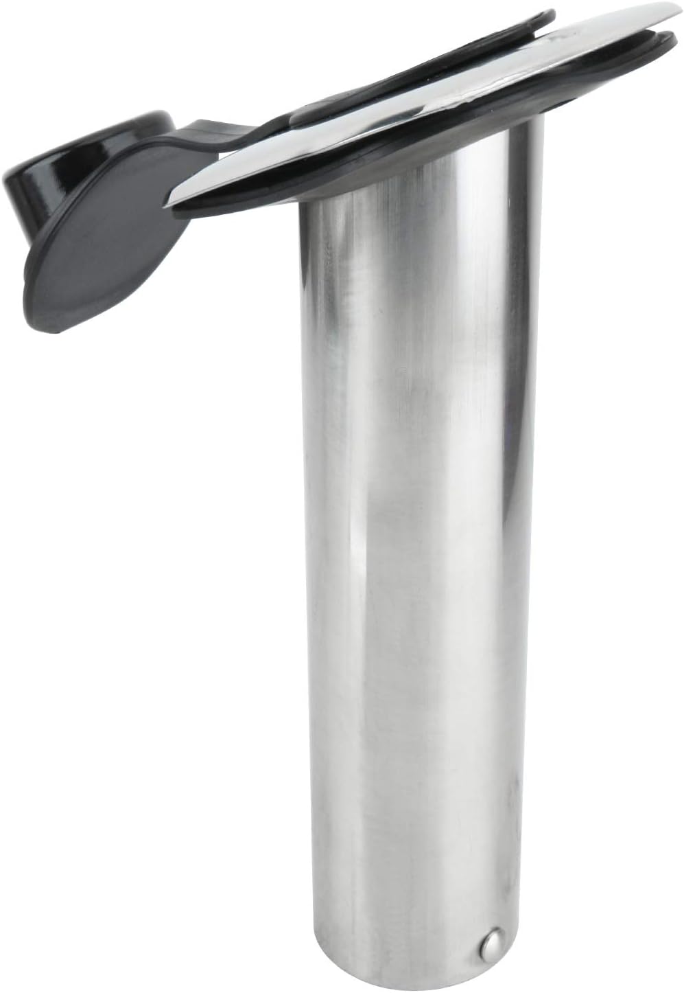 Amarine Made 4 Pack of Stainless Steel Rod Holders Rubber with Cap, Liner, Gasket (30 Degree Rod Holders)