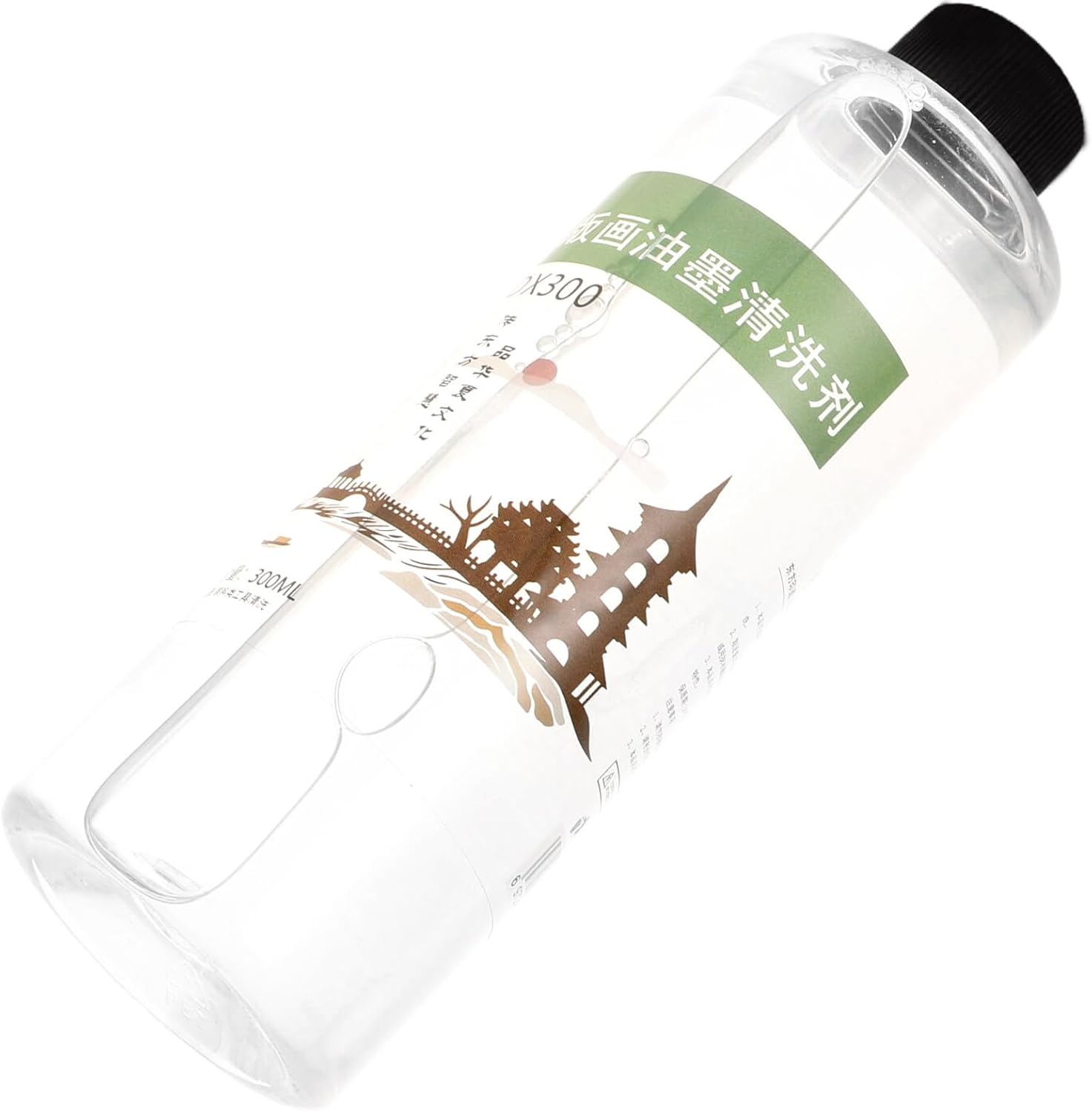 Multi-use Ink Cleaner 300ml Paint Cleaning Agent for Printing and Painting Ink, Easy to Use Cleaning Supply for Painters and Artists in Painting Scenarios