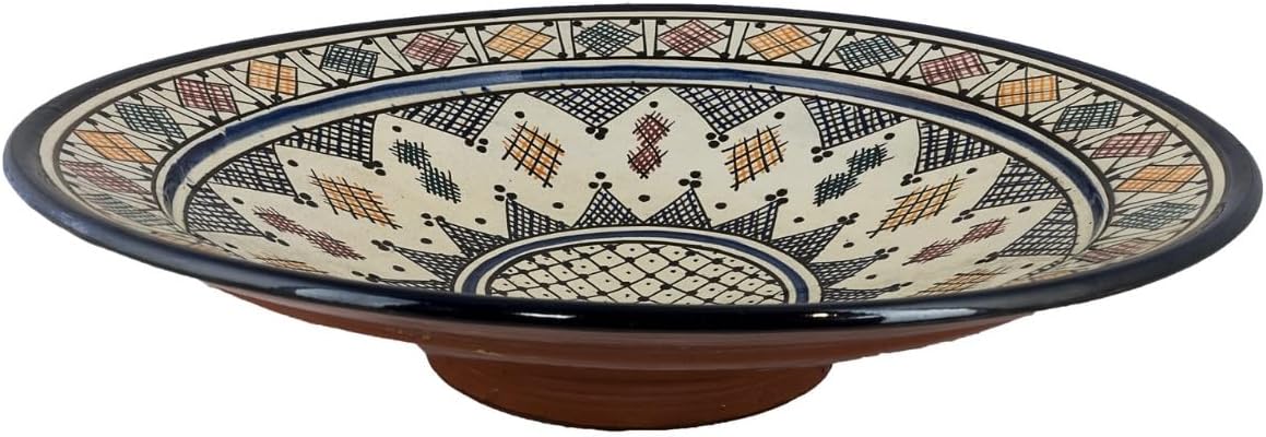 Moroccan Decorative Ceramic Dish Aysun image 2