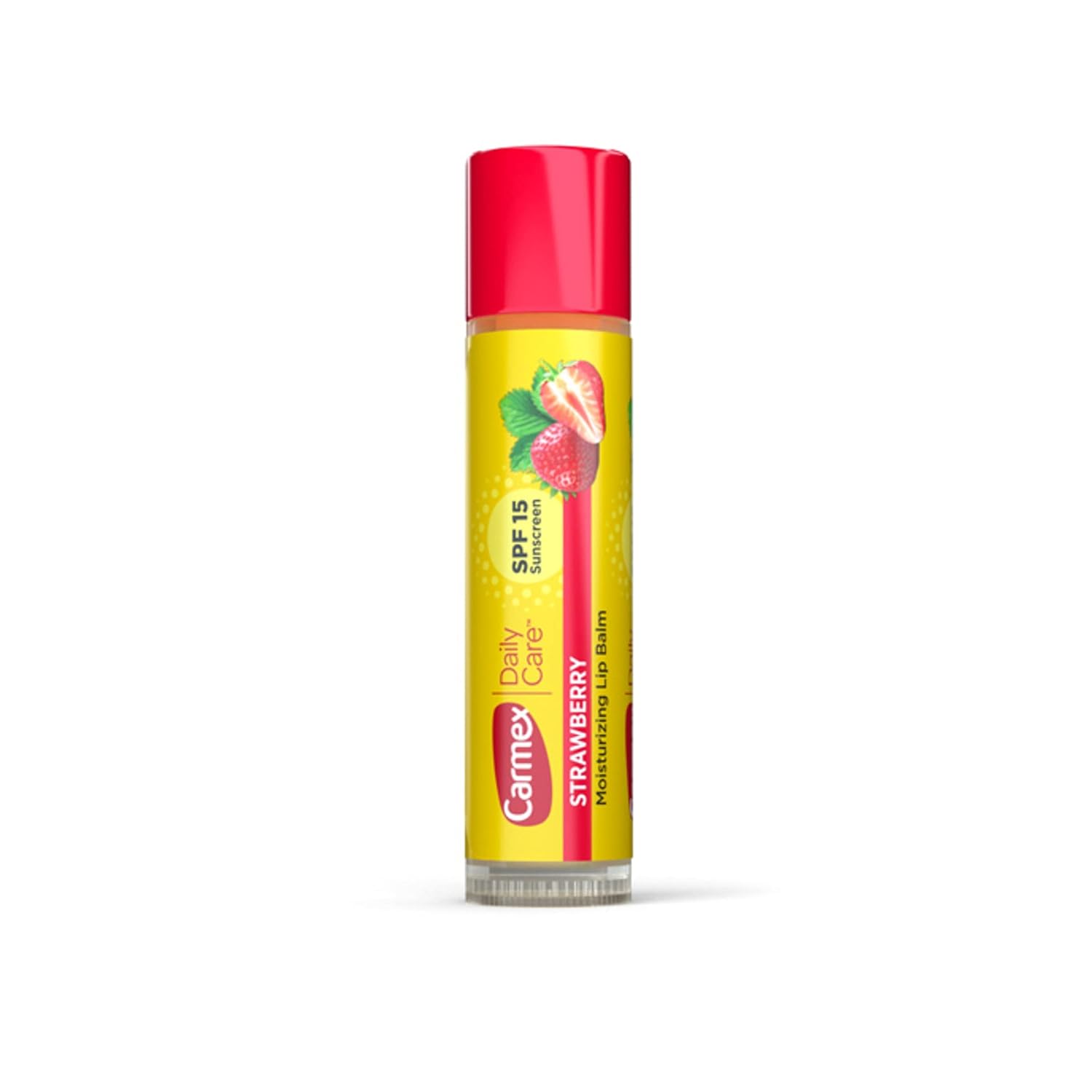Carmex Click-Stick Moisturizing Lip Balm SPF 15 Strawberry 0.15 oz (Pack of 6) : Beauty & Personal Care