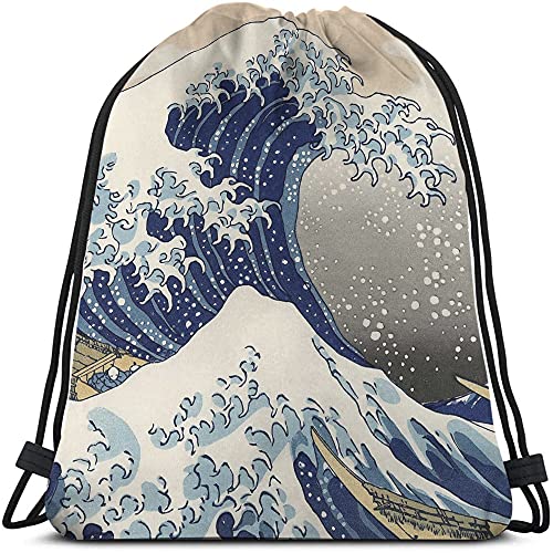 Beabes Abstract Art Drawstring Bags Backpack Bag Gym Sack Drawstring Bag, Multi-a208, 14x16.9 Inch, Travel Backpacks