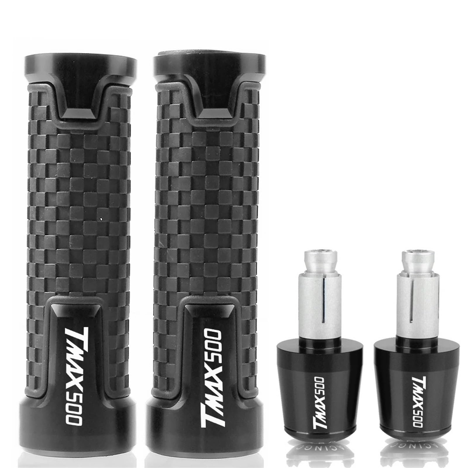 Dla Yamaha TMAX500 T-MAX TMAX 500 Kierownica Motocykla Uchwyty Do Kierownicy Uchwyt Uchwyt Kończy Się Cap Plug (Kolor : Glod Sets, Rozmiar : 1)