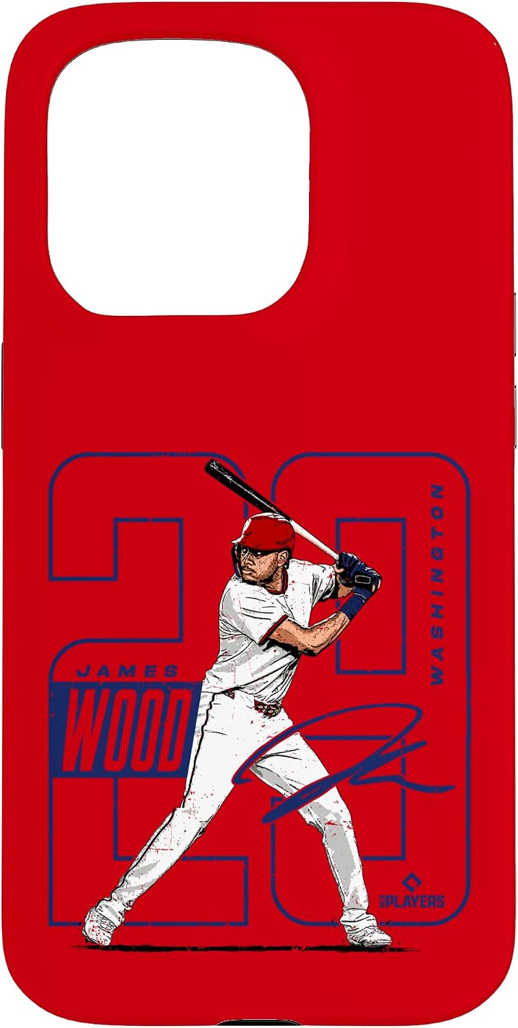 James Wood | Washington MLB Baseball Players | MLBJWO202M Case for iPhone 15 Pro