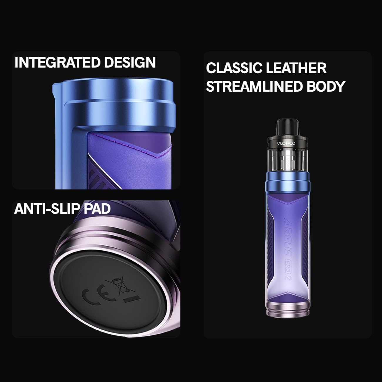 VOOPOO ARGUS Pro 2 Integrated Design Features