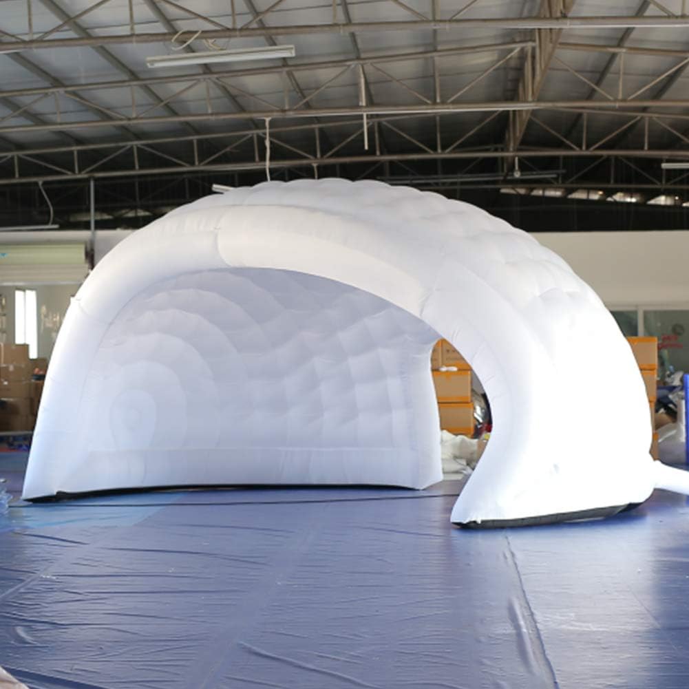 SAYOK Portable Inflatable Dome Tent Inflatable Luna Office Pod(19.7ft x 8.86ft) Inflatable Cover Structure with Air Blower for Event Party Stage Wedding Trade Show Exhibition