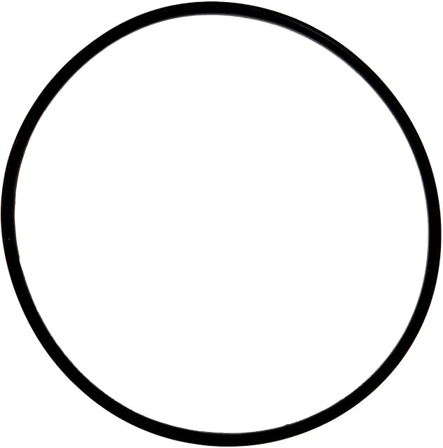 HAWKINS D30-09 Stainless Steel Gasket for 8 and 10 Litre, Silicone, Black