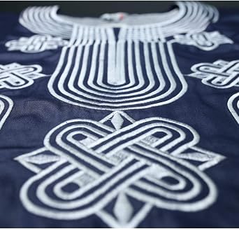 HD African Mens Apparel Agbada Clothing Embroidery Dashiki Shirts and Pants Outfits 3 Pieces