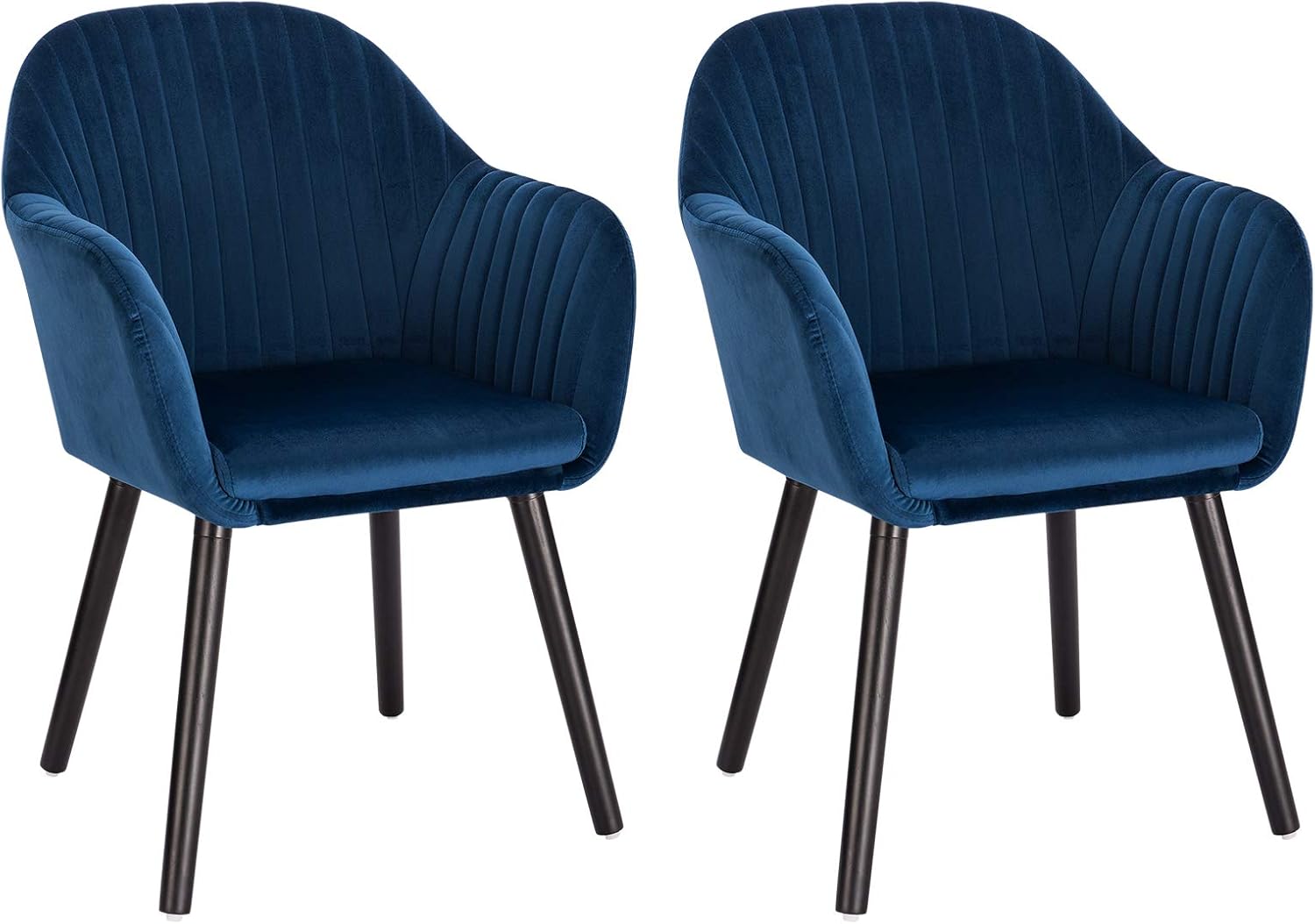 WOLTU 2X Sillas de Comedor Nordicas Estilo Vintage Juego de 2, Sillas