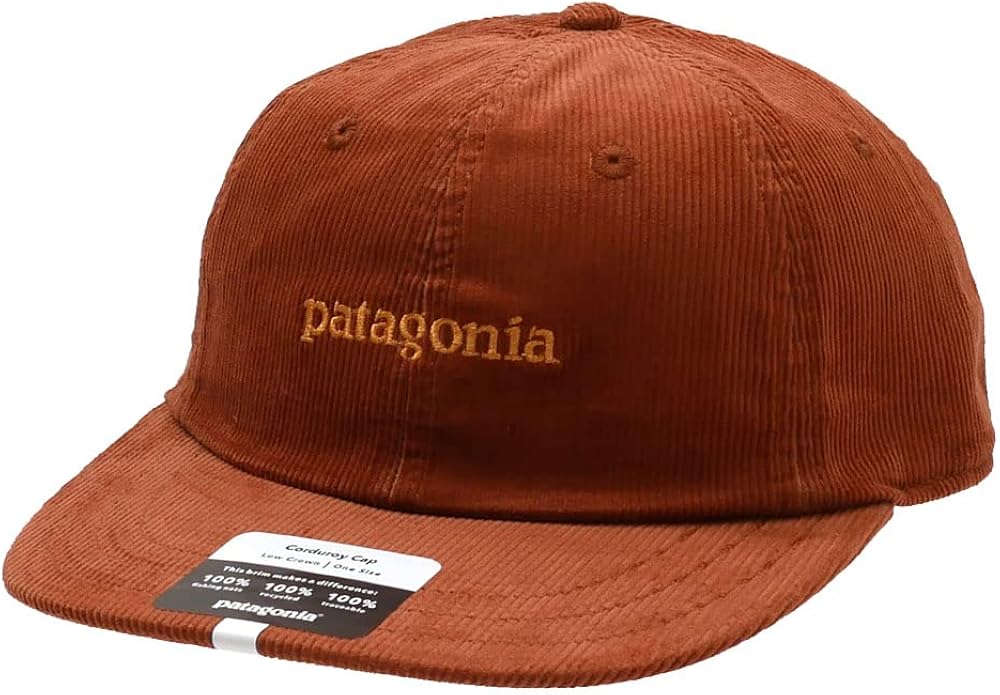 Amazon [Patagonia (パタゴニア)] Corduroy Cap コーデュロイ キャップ 33535 TEXT LOGO