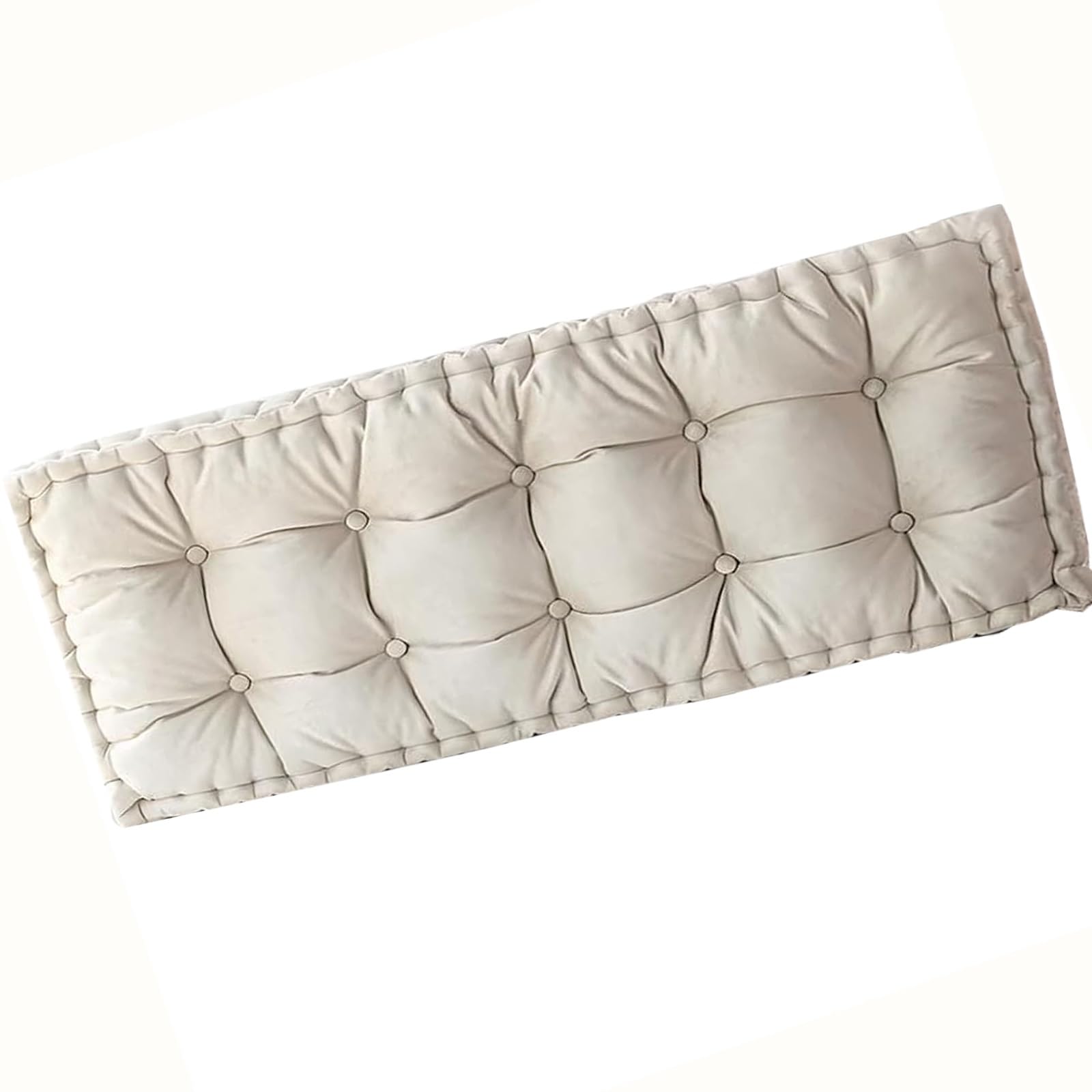 Cojín de repuesto personalizado para banco de exterior, resistente a la intemperie, cojín de asiento para sofá de patio (E2, 125 x 45 cm), cómodo y elegante cojín para banco de jardín para máxima