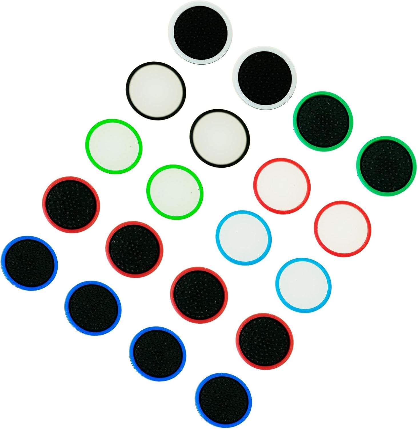 20PCS Silicone Joy-Con Thumb Grip Caps, Analog Thumbstick Joystick Covers Compatible with Nintendo Switch/Lite/OLED Controller Accessories - Image 3