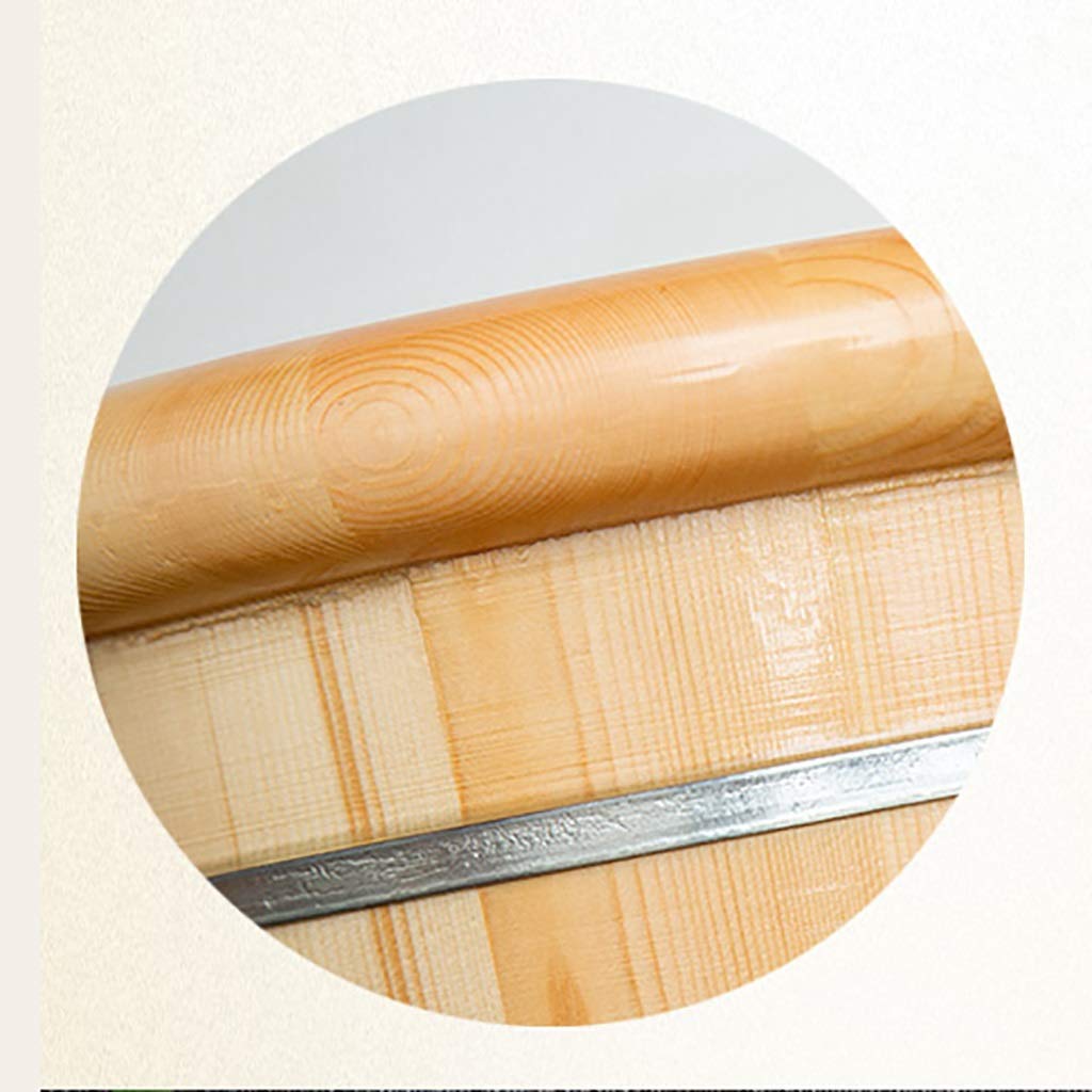 Barile per Piedi,Secchio da Bagno in Legno per Massaggio,Fatto a Mano,Pediluvi Superficie Liscia,Accessori per Il Bagno Anniversario Comfortable Anniversary