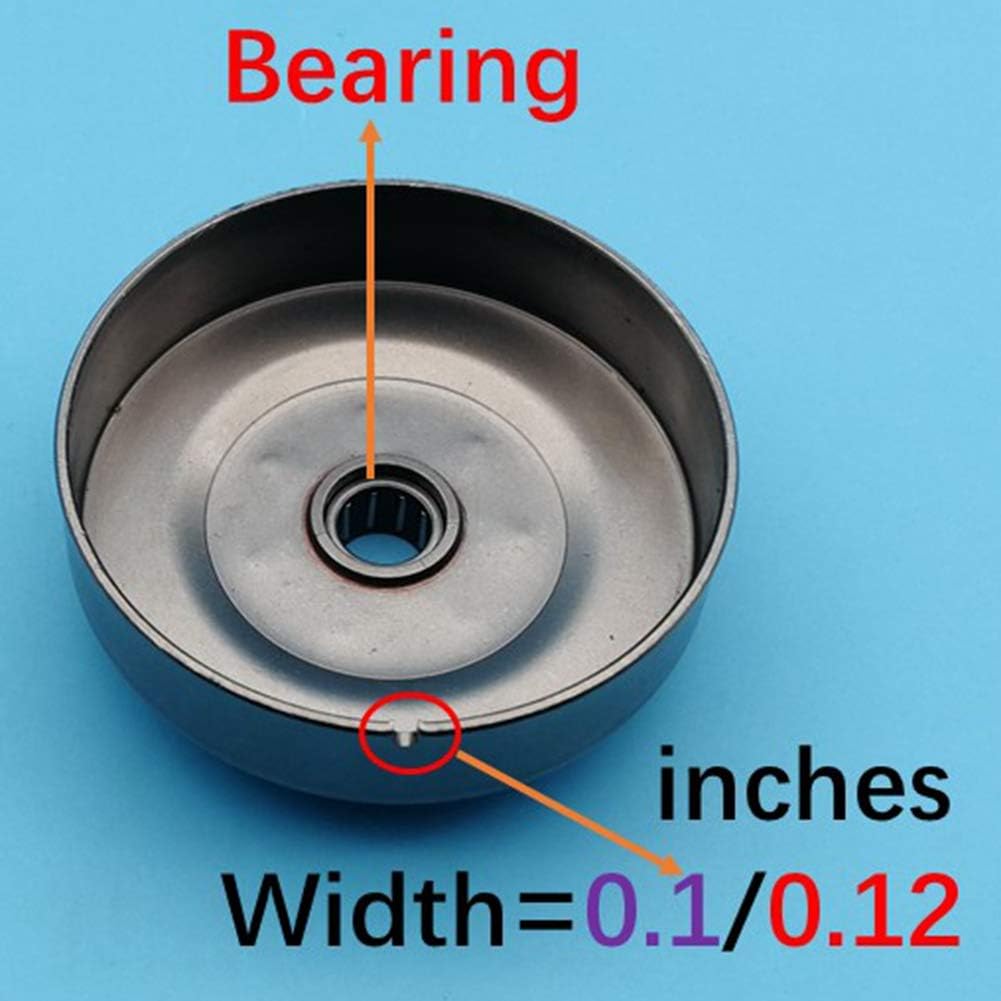 Clutch Drum Sprocket Needle Bearing Compatible with Stihl 017 018 021 023 025 MS170 MS180 MS210 MS230 MS250 MS 170 180 210 230 250 chainsaw 7 Teeth New Z172