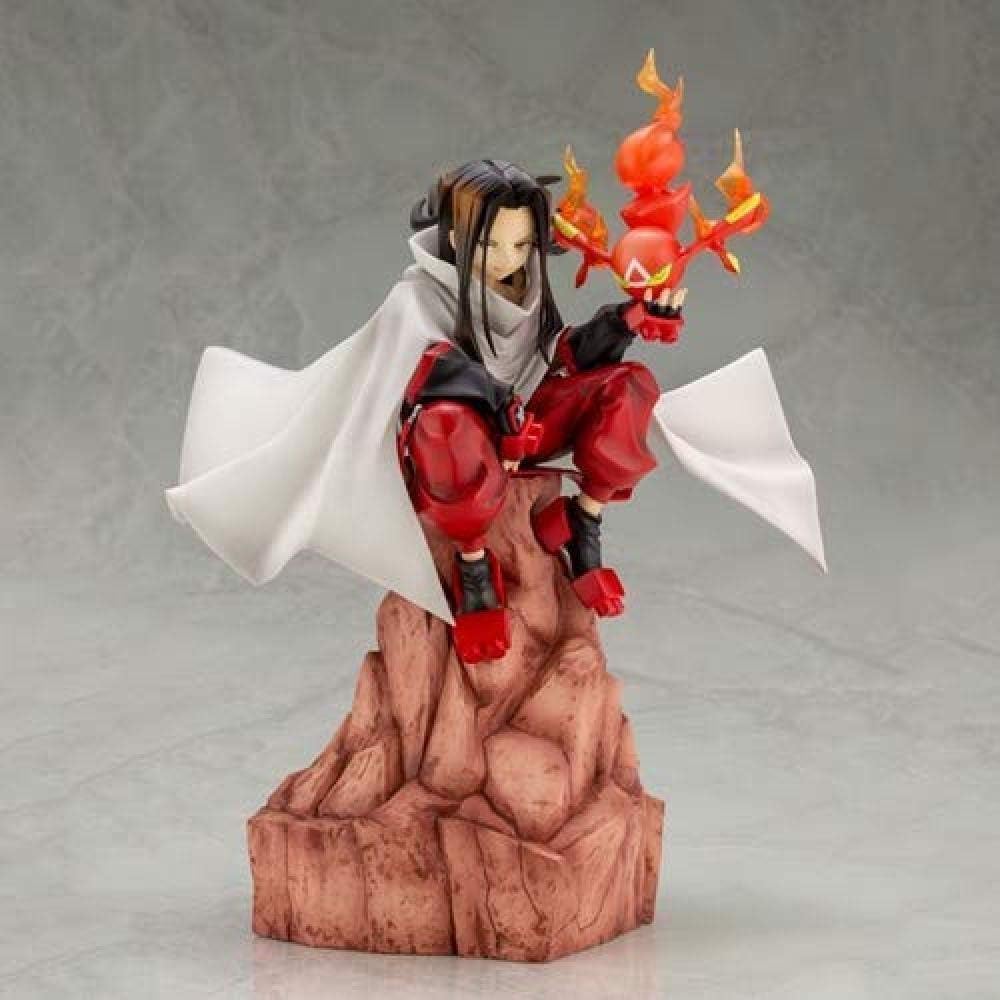 Classic aesthetic HZXHDM Tongling Wang Anime Handmade Model Character Ma Cang Good Ye Wang Reincarnation Master Five Elements Yin Yang Shi Elf Fire Static Character Model PVC Material 20cm Chassis Orn