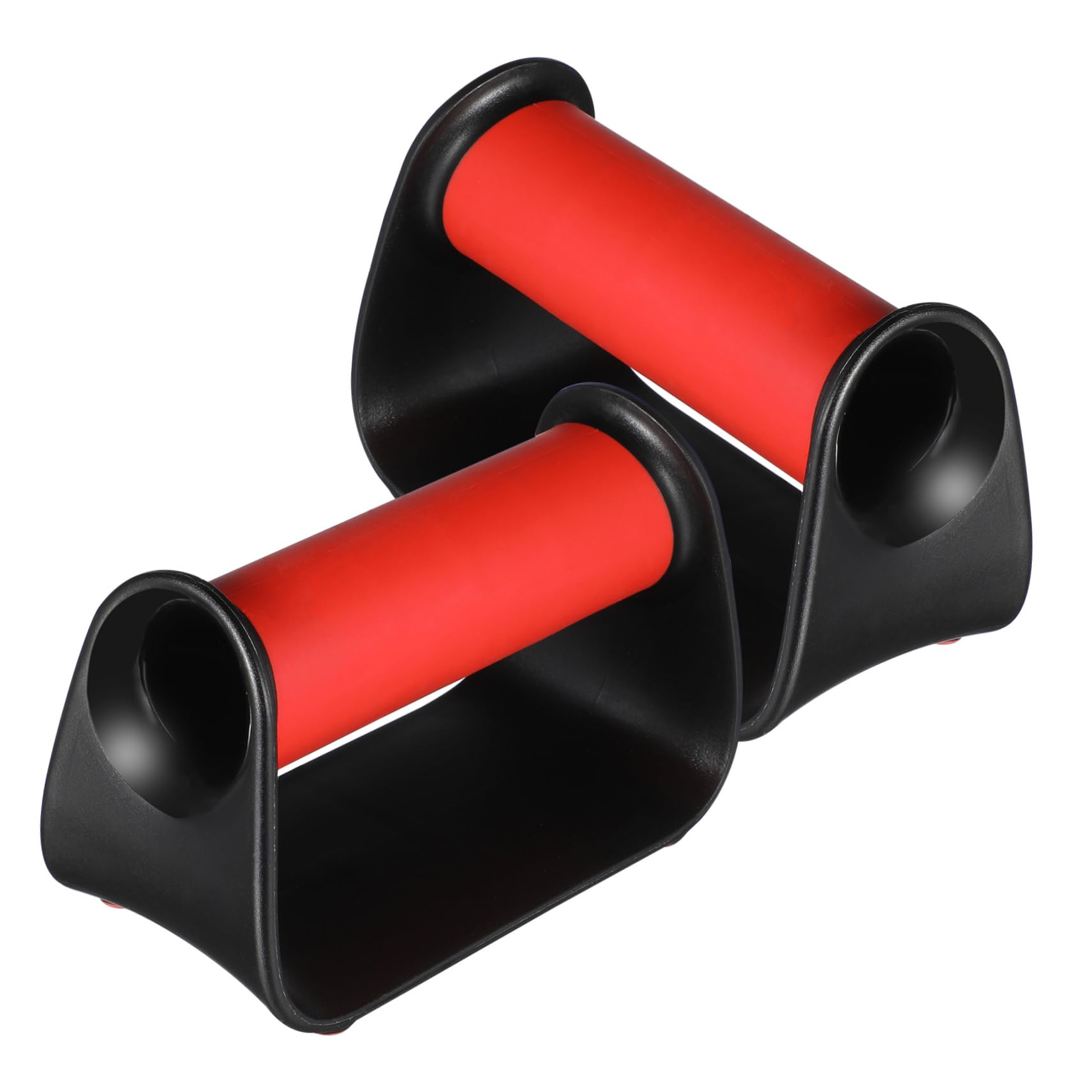 Holibanna 1 Pair Calisthenics Bars with Nonslip Handles for Home Workout Joint Friendly Design for Enhanced Stability Versatile Strength Training for Upper Body Exercises