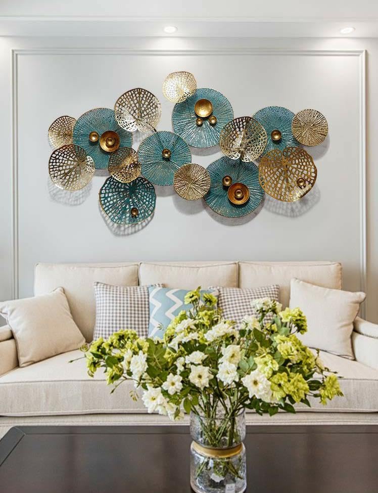 ZXC Metal Wall Decor Decorative Wall Sclpture For Home Decoration/Living Room Size-45x25 Inches (B0CQ84FXHX) Amazon Price History, Amazon Price Tracker