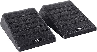 Cuñas Para Sentadillas | Tabla Inclinada para Estiramiento de Pantorrillas 1 Par | Accesorio Unisex Para Gimnasio, Hogar Y Viaje