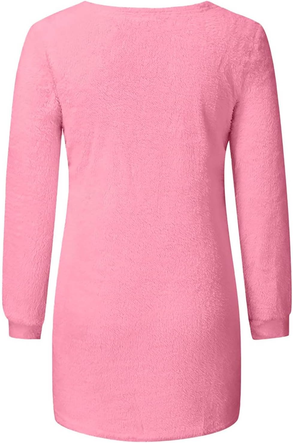 Fleece Sweatshirts for Women Clearance Warm Solid Color Long Sleeve Winter Jumpers Casual Stretch Crewneck Tunic Tops Ladies Soft Cozy Plush Pullover Sweatshirt Outdoor Baggy Blouse 4 61Fb7wRfYSL. AC SL1500