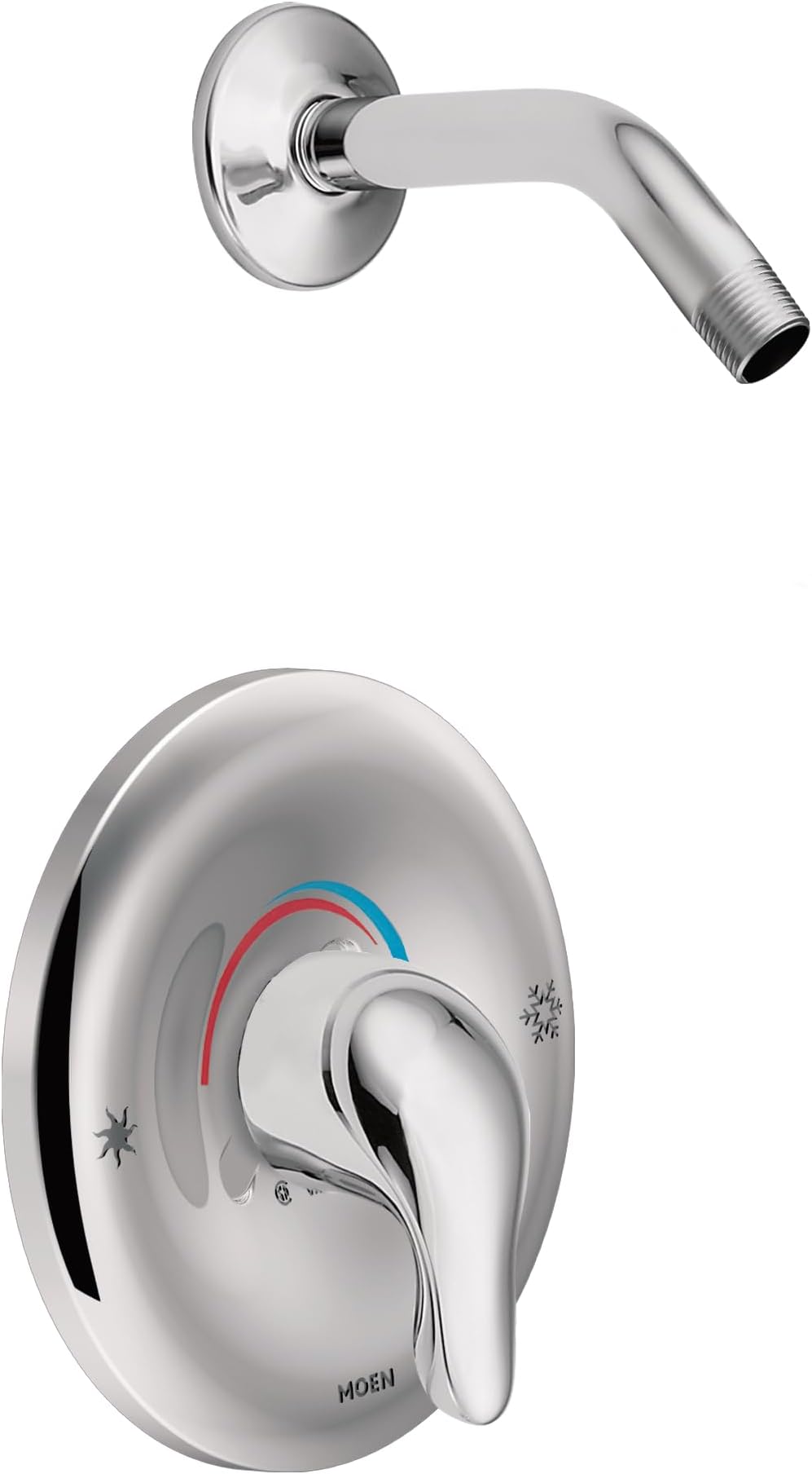 TL182NH Single Handle PosiTemp Pressure Balanced Shower Trim Kit, Chrome