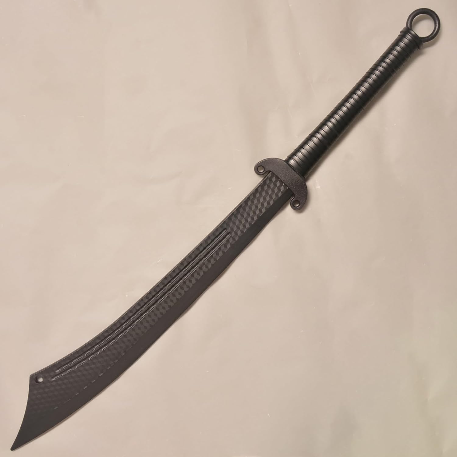 Polypropylene Training Martial Sword Black Practice Broadsword Training Knife for Practic