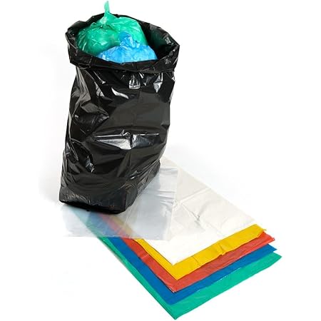 coloured bin liners